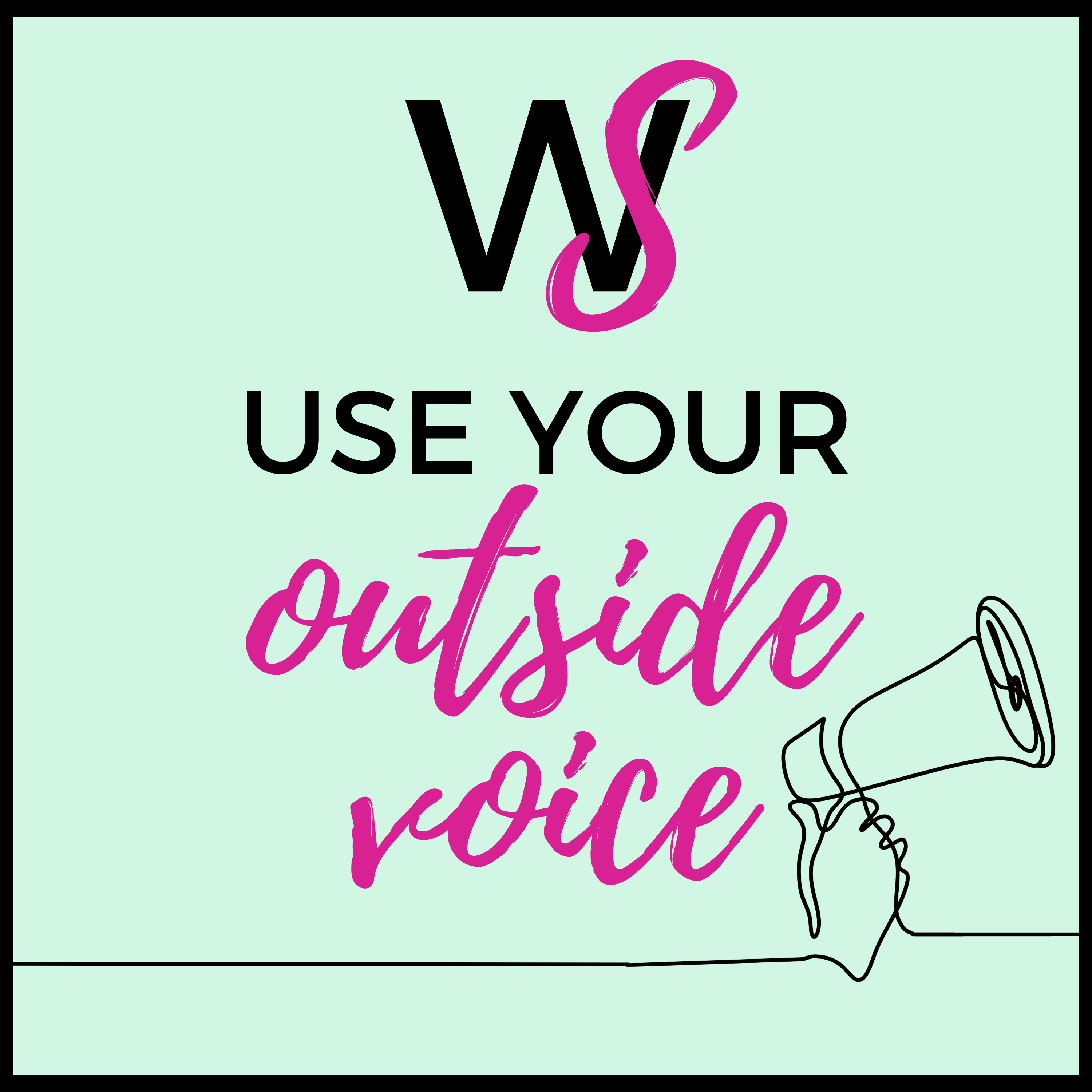 Using My Outside Voice on WomenShare